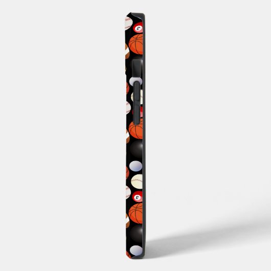 Coques Case-Mate iPhone Motif de boules de sport (Verso / Gauche)