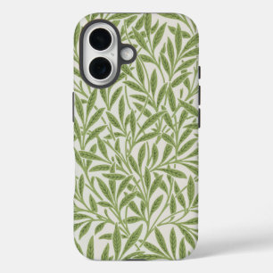 Coques iPhone 16 Motif de branches feuillues vertes