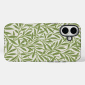 Coques Case-Mate iPhone Motif de branches feuillues vertes (Verso (horizontal))