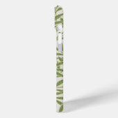 Coques Case-Mate iPhone Motif de branches feuillues vertes (Verso / Gauche)