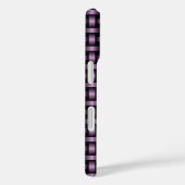 Coques Case-Mate iPhone Motif de brasage noir violet (Verso / Droite)