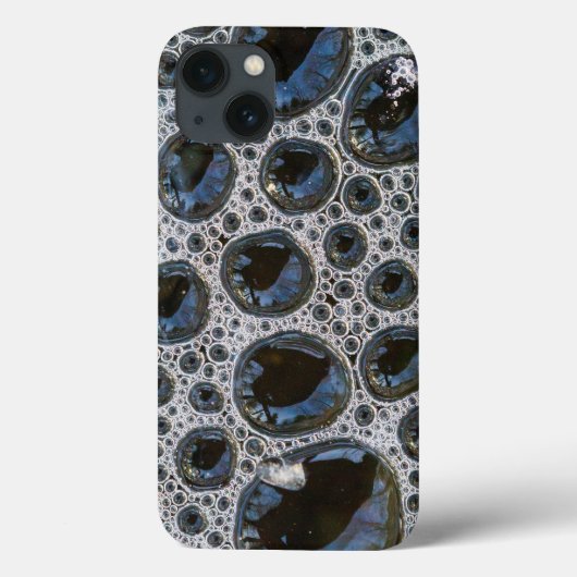 Coques Case-Mate iPhone Motif de bulle abstrait (Verso)