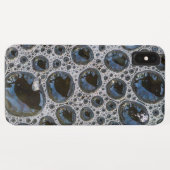 Coques Case-Mate iPhone Motif de bulle abstrait (Dos (Horizontal))