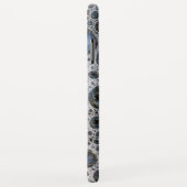 Coques Case-Mate iPhone Motif de bulle abstrait (Dos/Droite)