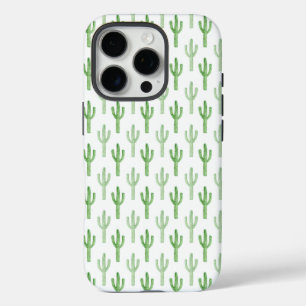 Coques iPhone 16 Pro Motif de cactus aquarelle