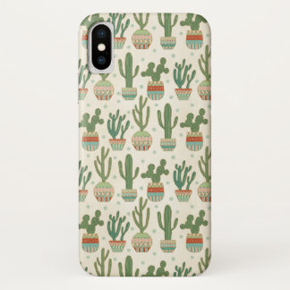 Coque Case-Mate Pour iPhone Motif de cactus d'étape | de Geo de sud-ouest