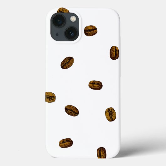 Coques Case-Mate iPhone Motif de café (Verso)