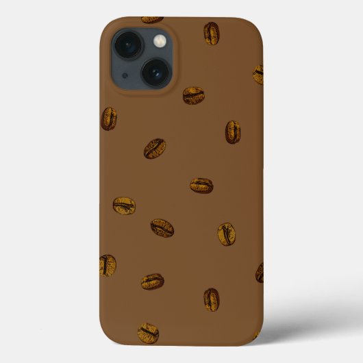 Coques Case-Mate iPhone Motif de café (Verso)