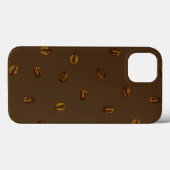 Coques Case-Mate iPhone Motif de café (Verso (horizontal))