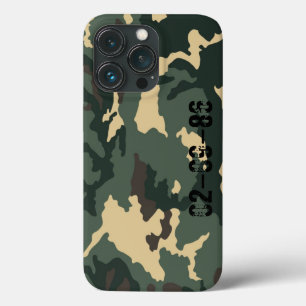 iPhone 13 Pro Coque Motif de camouflage