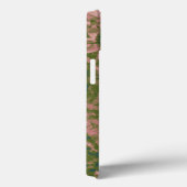 Coques Case-Mate iPhone Motif de camouflage de fleur (Verso / Droite)