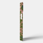Coques Case-Mate iPhone Motif de camouflage de fleur (Verso / Droite)