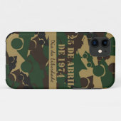 Coques Case-Mate iPhone Motif de camouflage de véhicule militaire (Dos (Horizontal))