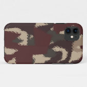 Coques Case-Mate iPhone Motif de camouflage militaire Abstrait (Dos (Horizontal))