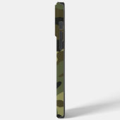 Coques Case-Mate iPhone Motif de camouflage militaire Khaki Camo (Verso / Gauche)