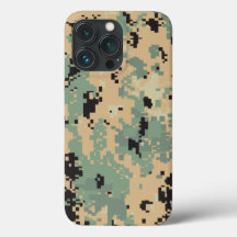 Motif de camouflage numérique pour iPhone