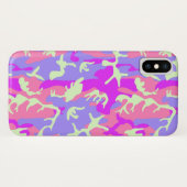 Coques Case-Mate iPhone Motif de camouflage numérique très épais (Dos (Horizontal))