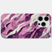 Coques Case-Mate iPhone Motif de camouflage rose (Verso (horizontal))