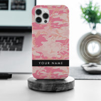 Motif de camouflage rose, Votre nom, Personnaliser