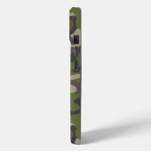 Coques Case-Mate iPhone Motif de camouflage vert (Verso / Gauche)