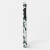 Coques Case-Mate iPhone Motif de camouflage vert (Dos/Gauche)