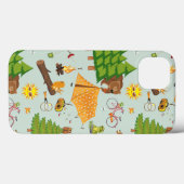 Coques Case-Mate iPhone Motif de camping (Verso (horizontal))