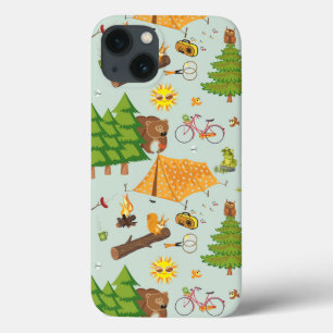 iPhone 13 Coque Motif de camping