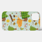 Coques Case-Mate iPhone Motif de camping (Verso (horizontal))