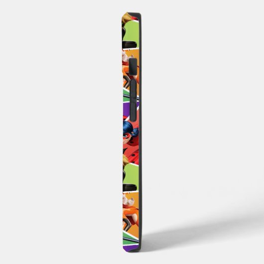 Coques Case-Mate iPhone Motif de caractères couleur miquille (Verso / Gauche)