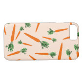 Coques Case-Mate iPhone Motif de carottes orange (Dos (Horizontal))