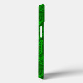 Coques Case-Mate iPhone Motif de carte à circuit imprimé vert (Verso / Droite)