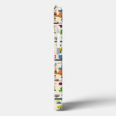 Coques Case-Mate iPhone Motif de carte de ville (Verso / Gauche)