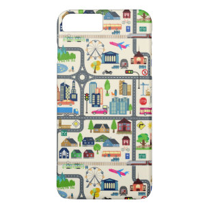 Coque Case-Mate Pour iPhone Motif de carte de ville