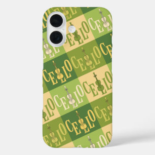 Coques iPhone 16 Motif de Cellos coloré