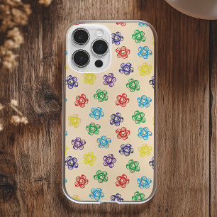 Case-Mate iPhone Case Motif de cercle simple et coloré en tourbillon abs