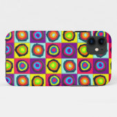 Coques Case-Mate iPhone motif de cercles (Dos (Horizontal))