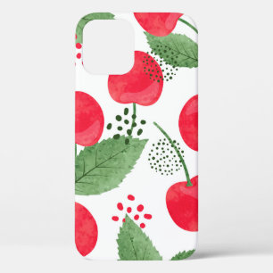 Case-Mate iPhone Case Motif de cerisier sans couture. Aiguille vintage