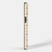 Coques Case-Mate iPhone Motif de champignons neutres (Verso / Droite)