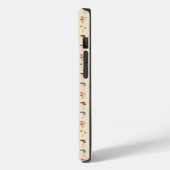 Coques Case-Mate iPhone Motif de champignons neutres (Verso / Gauche)