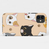 Coques Case-Mate iPhone Motif de chat (Dos (Horizontal))