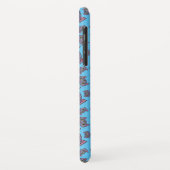 Coques Case-Mate iPhone Motif de chat Alien (Dos/Gauche)