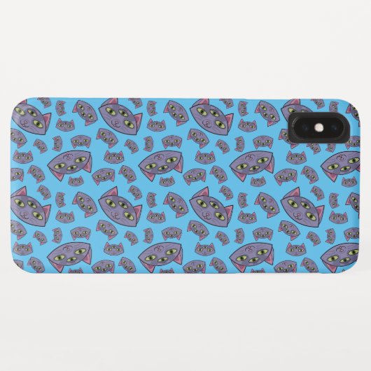 Coques Case-Mate iPhone Motif de chat Alien (Dos (Horizontal))
