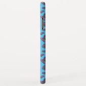 Coques Case-Mate iPhone Motif de chat Alien (Dos/Droite)