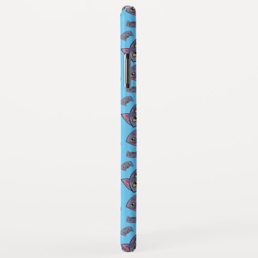 Coques Case-Mate iPhone Motif de chat Alien (Dos/Droite)