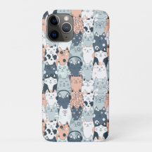 Motif de chat amusant