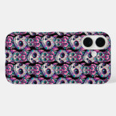 Coques Case-Mate iPhone Motif de chat crâne sucre (Verso (horizontal))