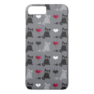 Coque iPhone 8 Plus/7 Plus motif de chaton et de souris