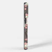 Coques Case-Mate iPhone Motif de chats blancs et gris (Verso / Droite)