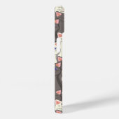 Coques Case-Mate iPhone Motif de chats blancs et gris (Verso / Droite)