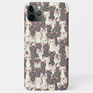 Case-Mate iPhone Case Motif de chats blancs et gris